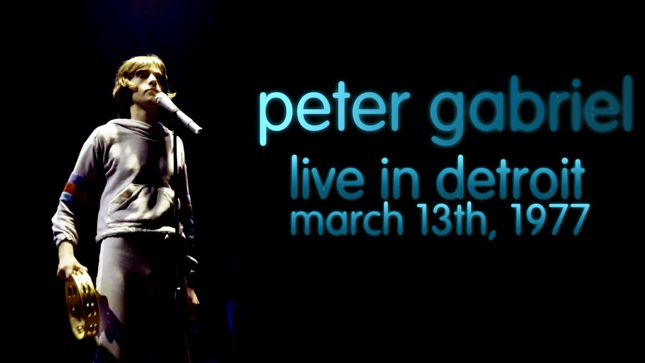 Peter Gabriel | Car Tour | Live In Detroit - March 13th, 1977