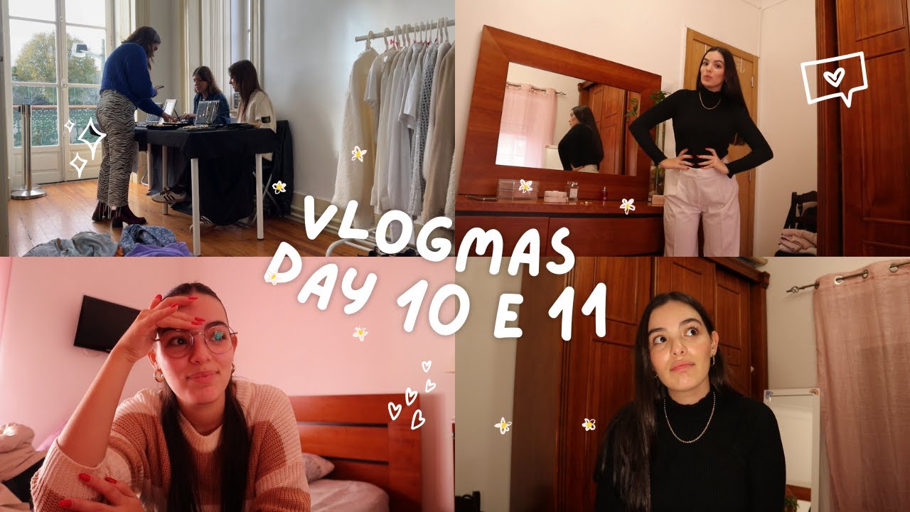 Nem todos os dias correm como queremos, mas fui a um mercado de Natal | Vlogmas 10 e 11