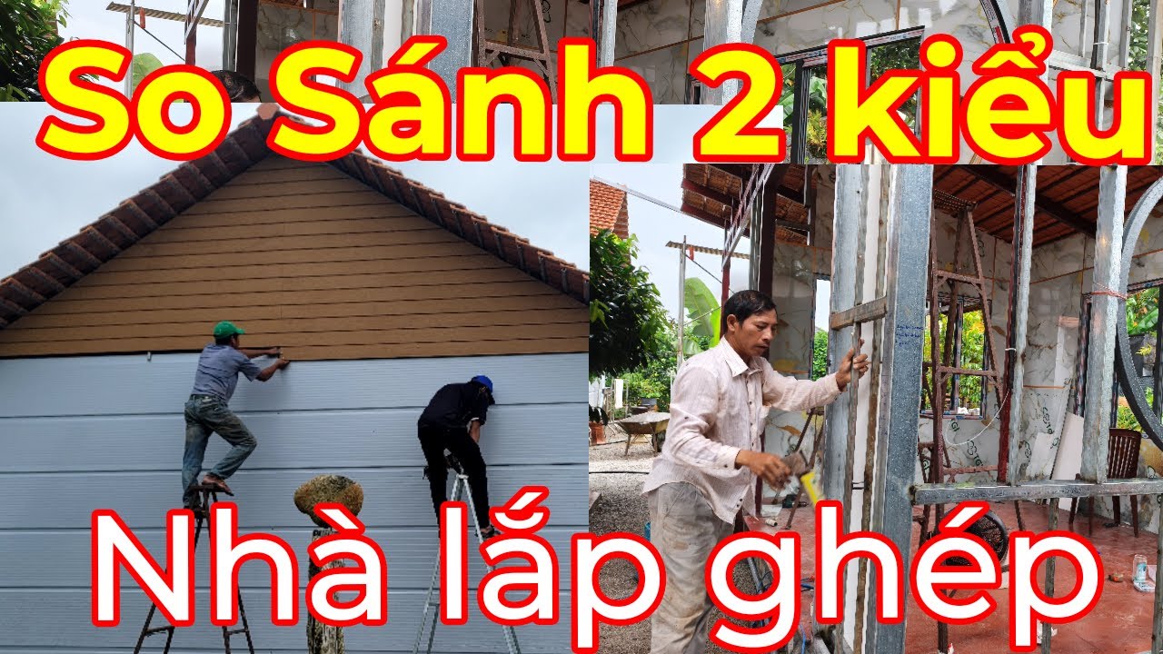 So sánh 2 cách thiết kế nhà lắp ghép, không biết sẽ tốn tiền oan