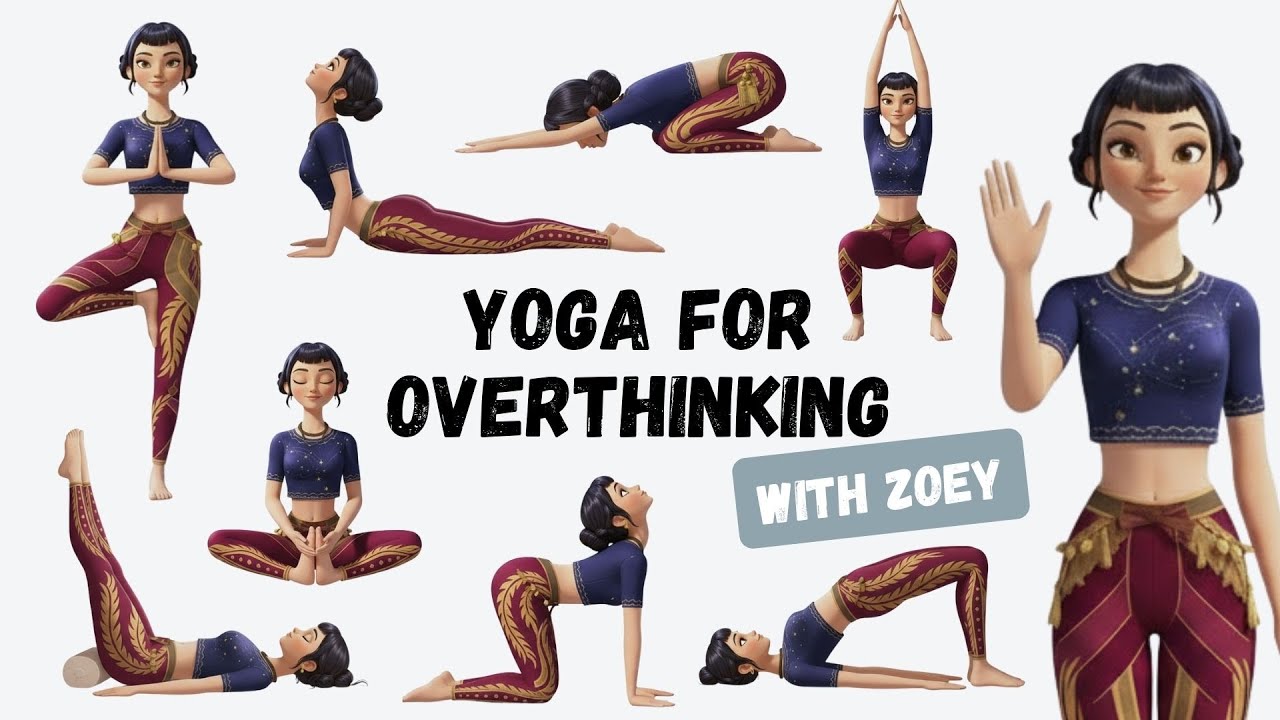 Yoga for Overthinking for Kids | Zoey x KPop Demon Hunters