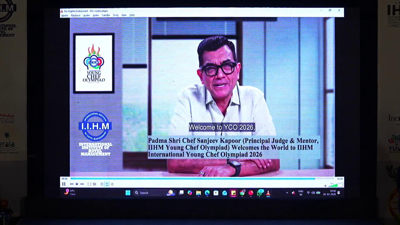 12th IIHM INTERNATIONAL YOUNG CHEF OLYMPIAD