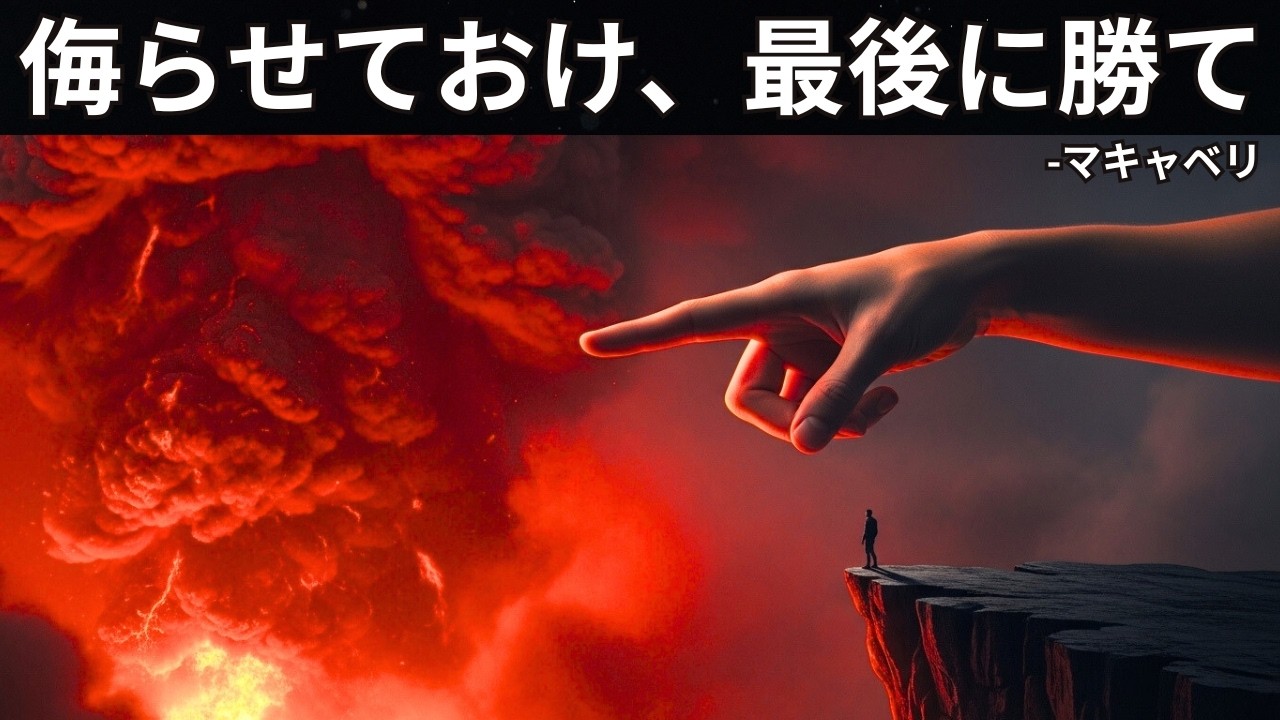この動画を観れば、過小評価されることが好きになるだろう ― マキャベリ
