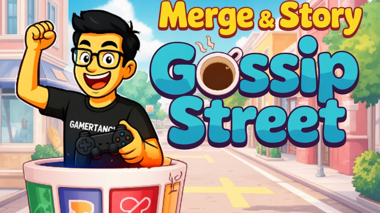 Gossip, Drama & Merging Madness! 🎭 Gamertancy Enters Gossip Street: Merge & Story Game