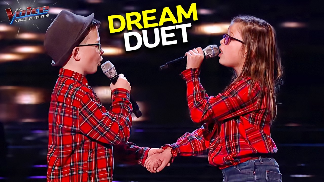 A 9 And 10 Year Old Best Friends…Singing Ed Sheeran Like True Stars | The Voice
