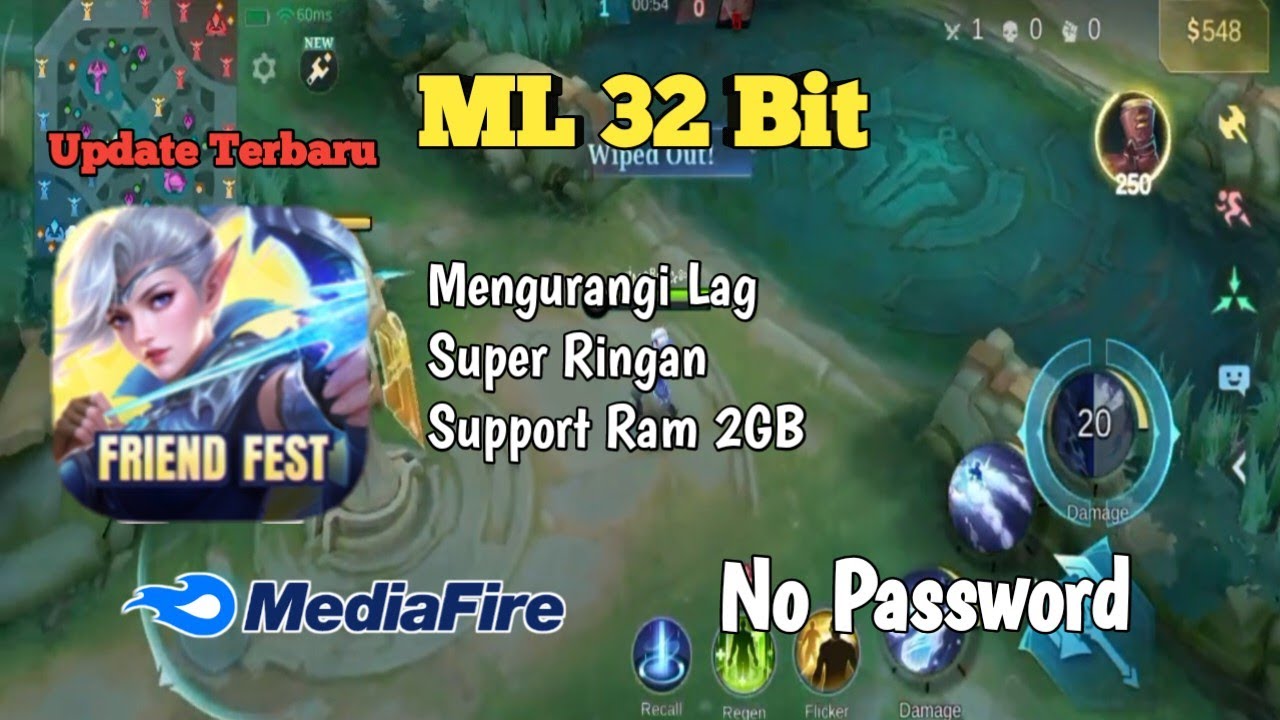 Update Mobile Legends Versi lite 32 Bite