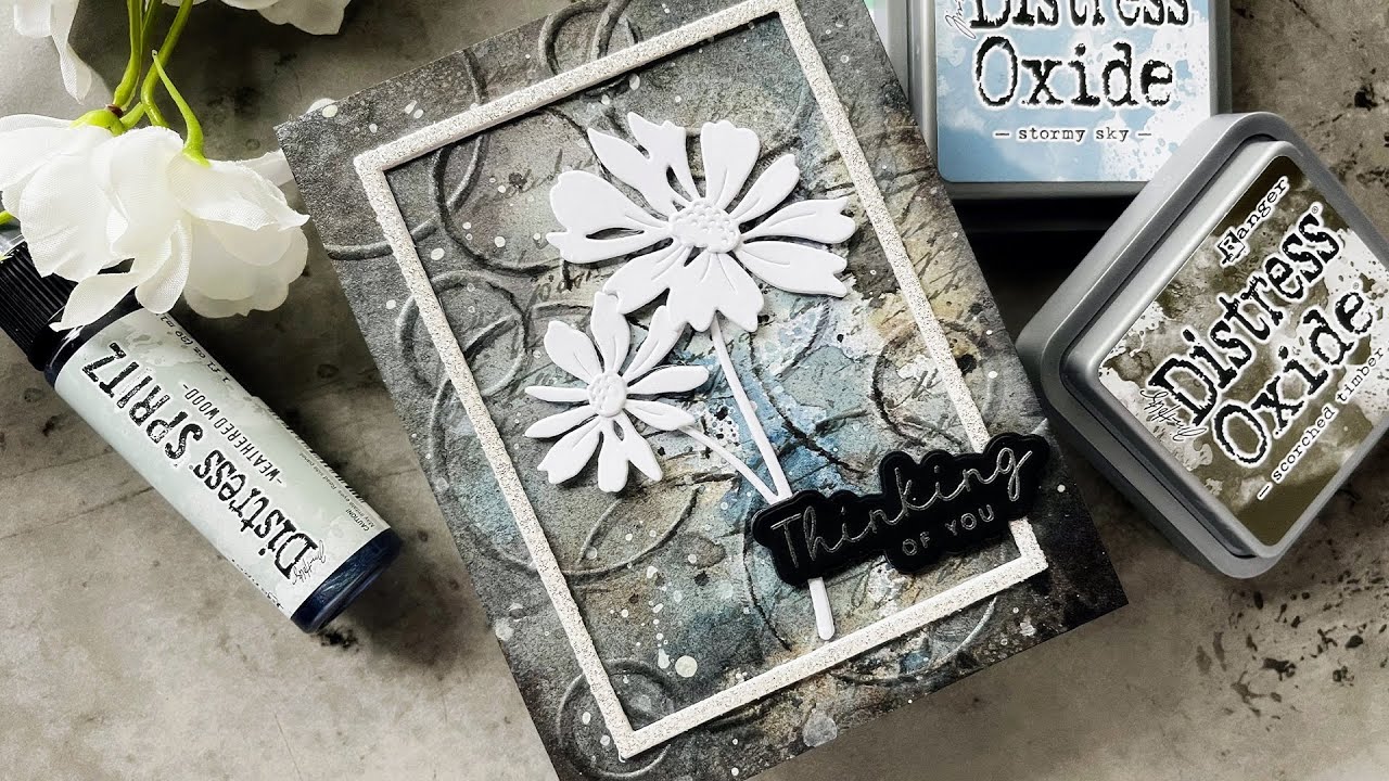 Mixed Media Card Making With Distress Products