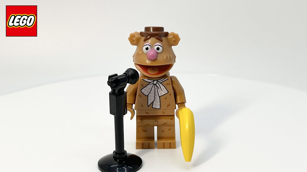 LEGO Fozzie Bear - Minifigure in the Muppets, Collectible Minifigure Series 71033