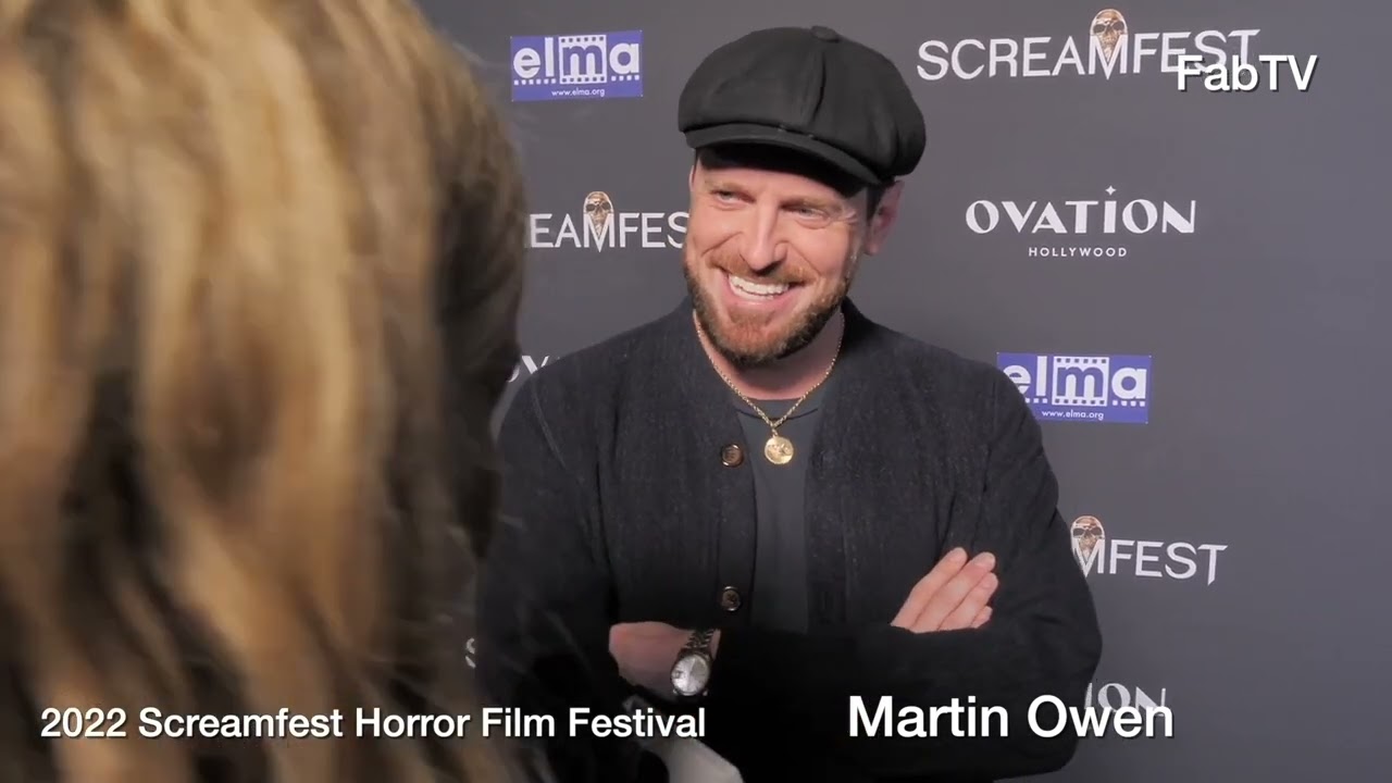 Director  Martin Owen at 2022 Screamfest Horror Film Festival