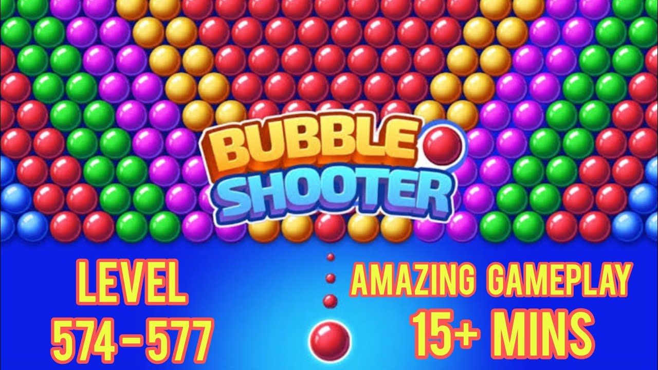 Shoot Bubble Gameplay | Bubble Shooting Game | Gaming Level 574 | Android Game | Bubble Game