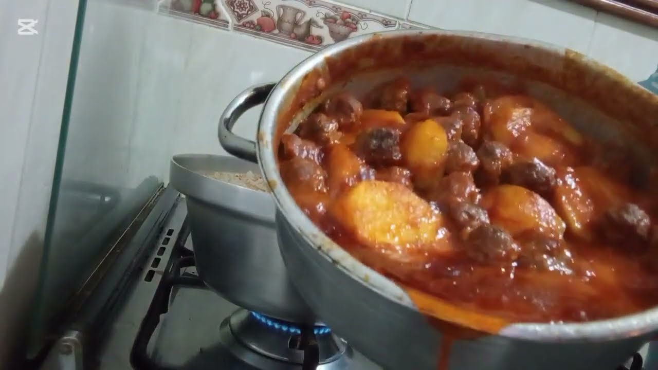 احلى طريقه تحضير بطاطس مع الكفته ادخلوا وشوفوا الجمال 