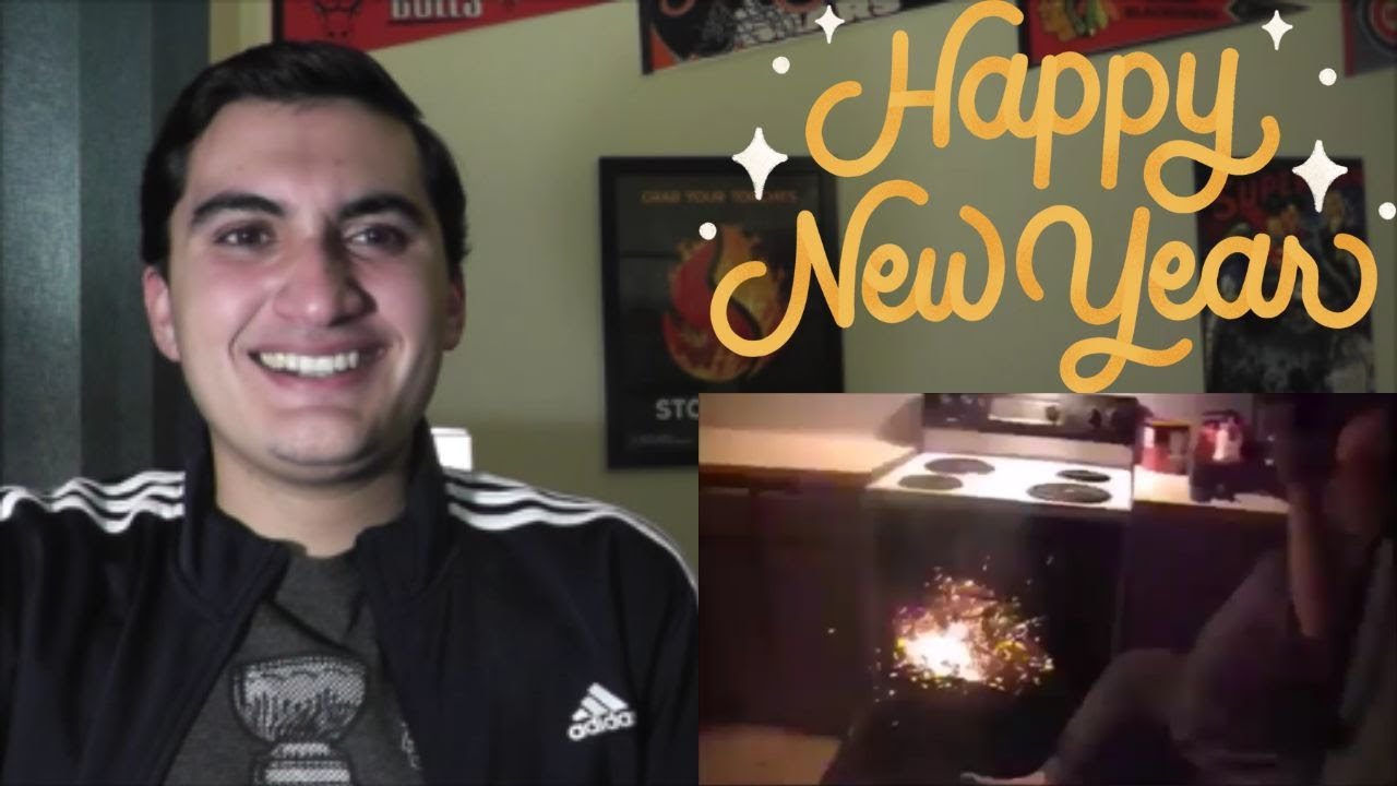 Firecracker Oven Prank on Angry Grandpa - REACTION