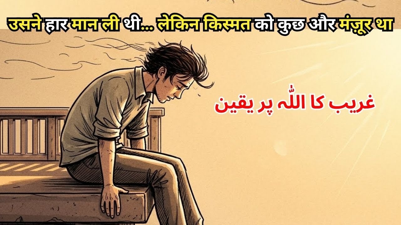 उसने हार मान ली थी… लेकिन किस्मत को कुछ और ही मंज़ूर था