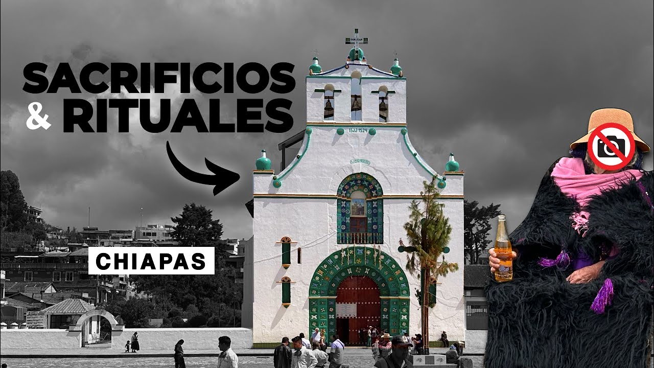 En esta iglesia hacen SACRIFICIOS y RITUALES | San Juan Chamula