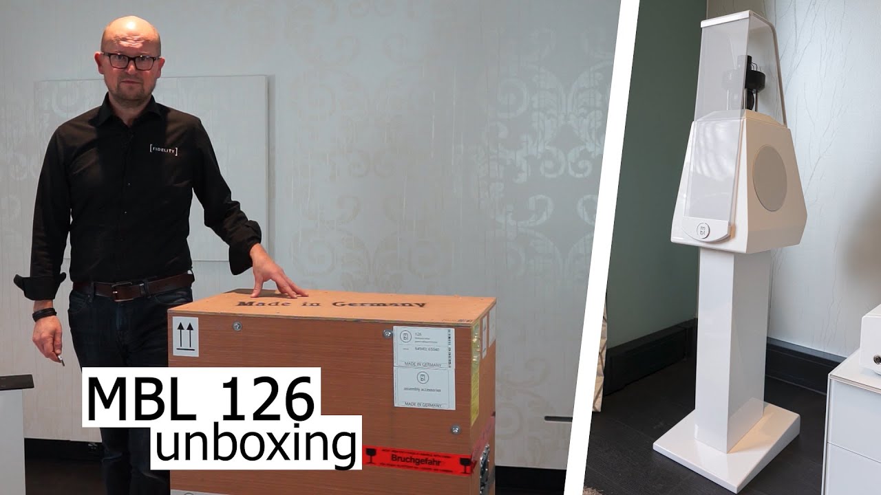 MBL Radialstrahler 126 unboxing - High-End Lautsprecher Made in Germany