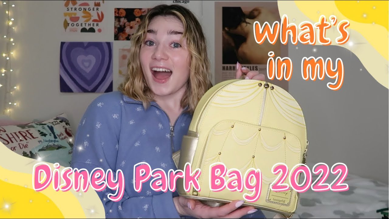 ✰ what's in my Disney park bag 2022✰ - DISNEY WORLD SPRING BREAK!!!