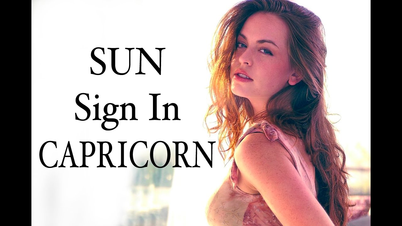 CAPRICORN SUN SIGNS