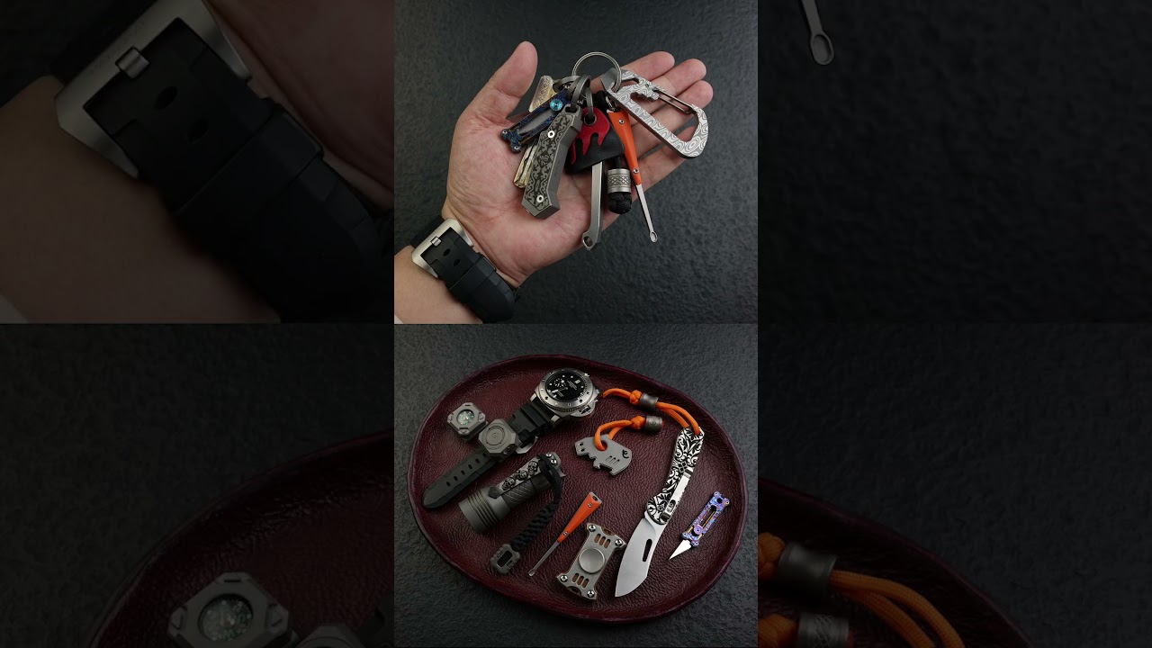 Never Thought This Would Be EDC, Right? #edctool #earpick #titaniumgear #mecarmy