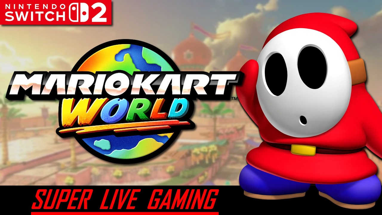 Mario Kart World 🌎 MEMBERS EXCLUSVE Event | Super Live Gaming