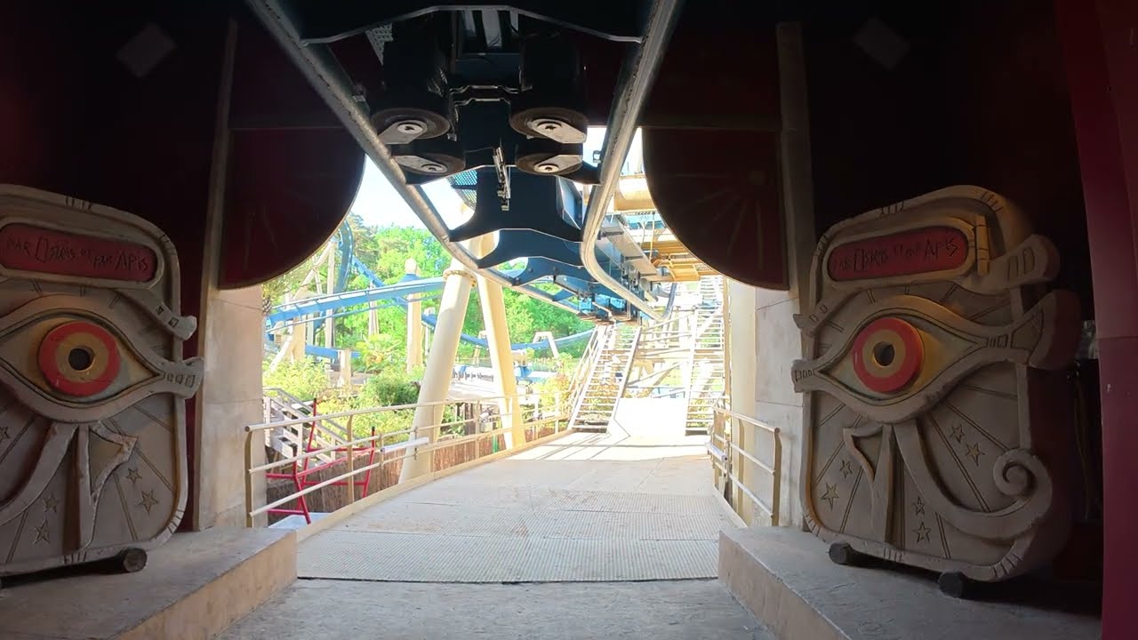 Parc Astérix OzIris Front Row Onride POV May 2025