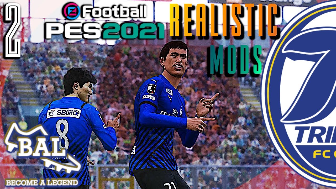PES2021 Modded Become A Legend - Episode 2: FIRST GOALS OF OUR CAREER!!!!!