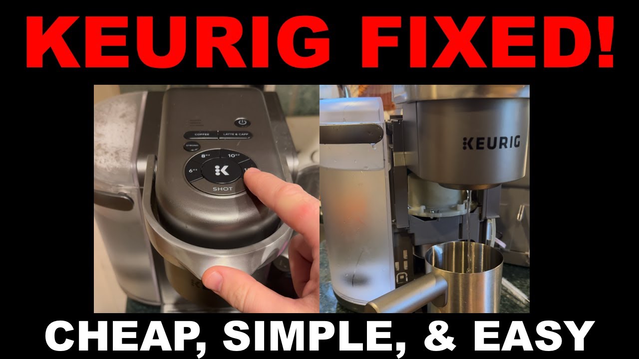 Keurig Shuts Off When I Hit Brew FIXED!