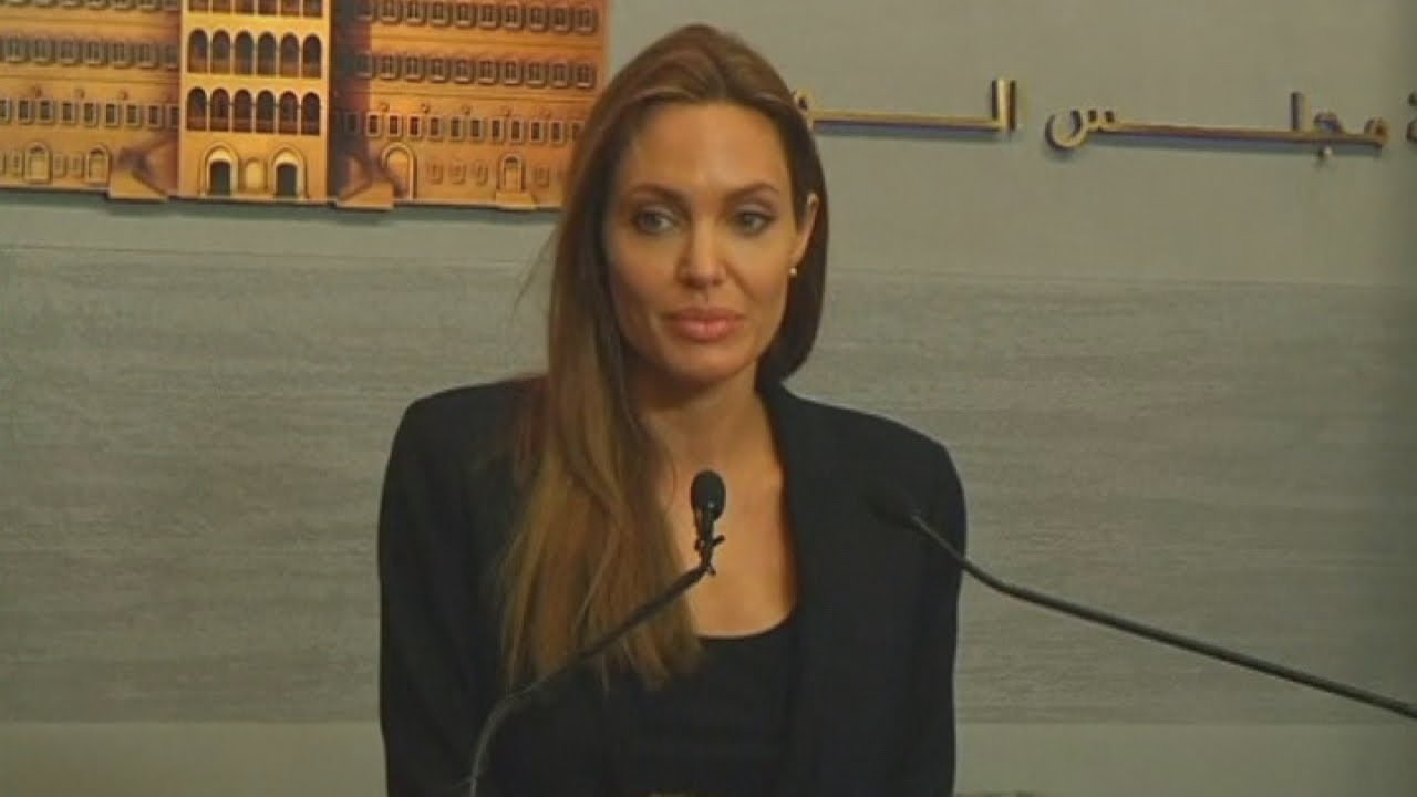 Angelina Jolie speaks of her hope for Syrian refugees during trip to Lebanon