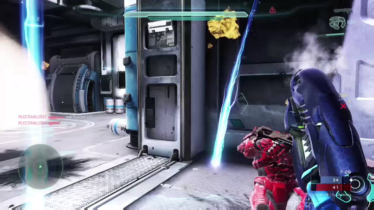 Halo 5 Kamikaze Spartan Double Kill White Scar Plasma Caster