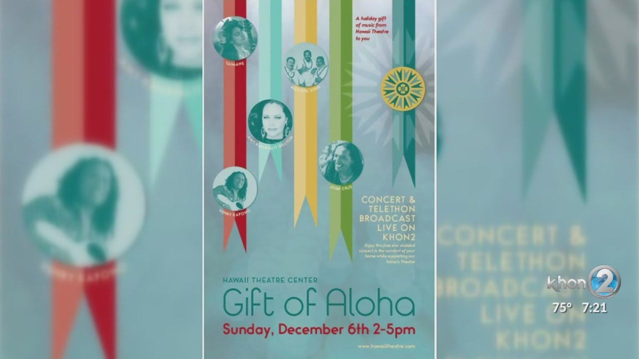 Hawaii Theater to host star-studded virtual concert on Dec. 6