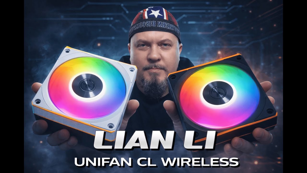 Lian Li UNI FAN CL Wireless &mdash; Вентиляторы со Светящимися Лопастями | Обзор и Тест Airflow