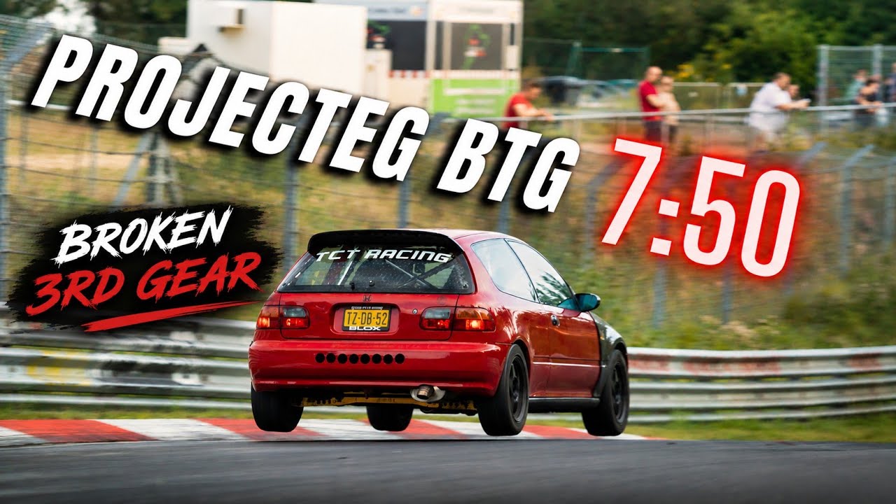 Civic K20 Nurburgring Nordschleife ProjectEG 7min50