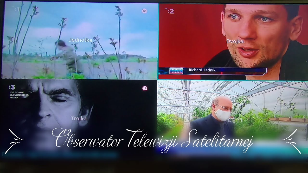 Vu+ DUO 4K SE - Quad PiP cztery kanały telewizyjne na jednym ekranie