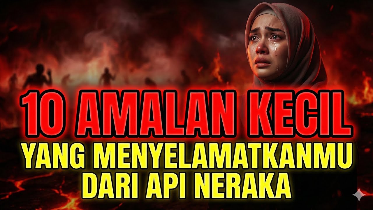  Inilah 10 Amalan Kecil yang Menyelamatkanmu dari Neraka‼️Nomer ke 9 Amalan Paling Mudah‼️