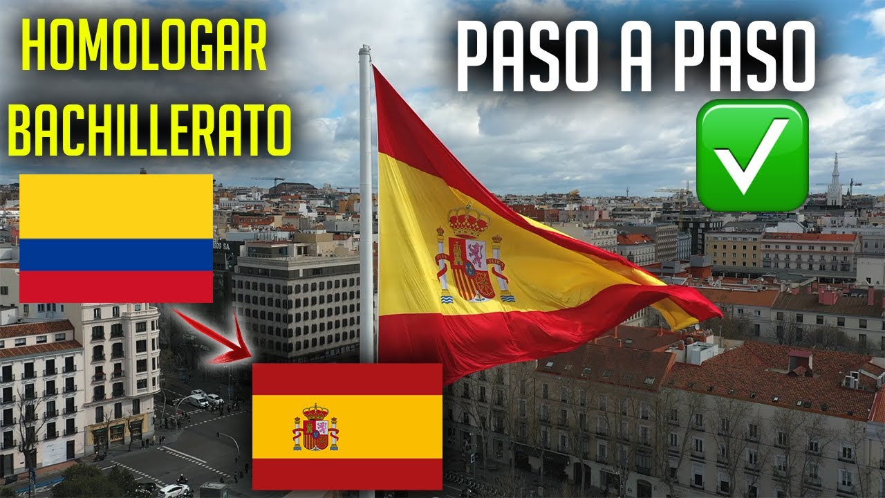 🔴HOMOLOGAR BACHILLERATO DE COLOMBIA A ESPAÑA✔ FACIL Y RAPIDO📍🚨