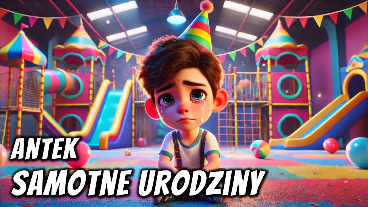 😢🎈Antek i samotne urodziny - Bajka do słuchania na dobranoc - Audiobook edukacyjny na dobranoc 🎧