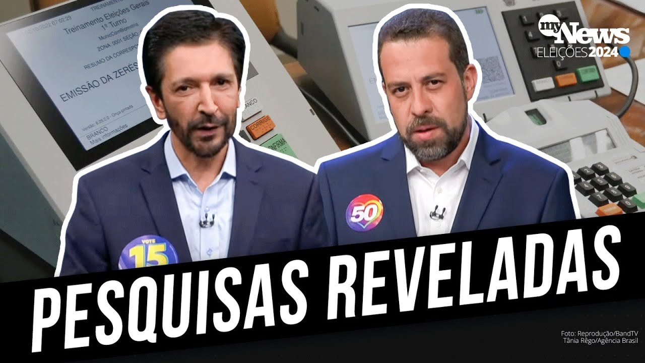 VEJA O RESULTADO DAS ÚLTIMAS PESQUISAS ANTES DO SEGUNDO TURNO ENTRE NUNES E BOULOS EM SP