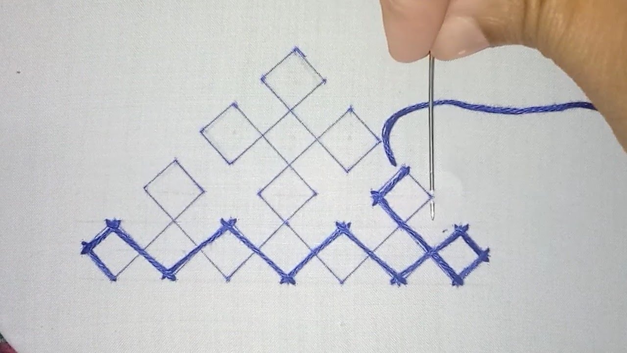 Sindhi embroidery part-4 | sindhi tanka,kutch work,gujrati stitch | video for beginner sindhi karhai