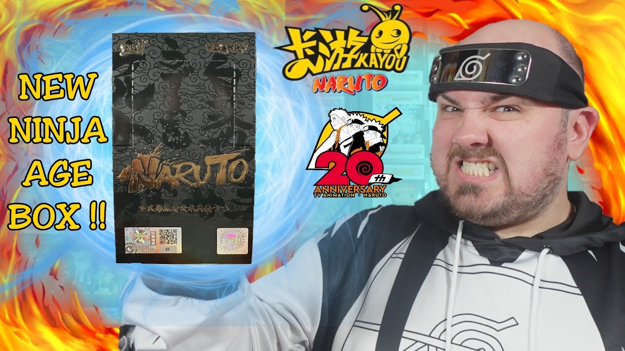 Opening the NEW Naruto Kayou Ninja Age Booster Box