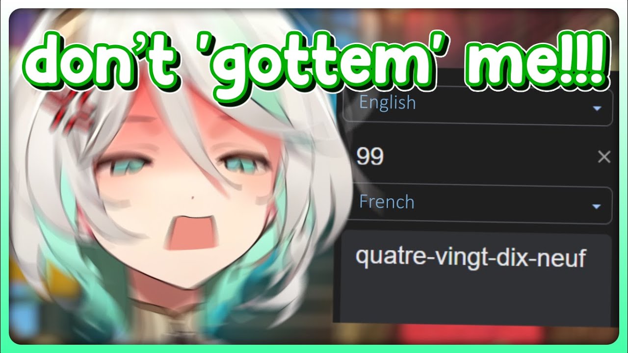 Cecilia Being Denial after Getting Tricked with This Joke in French
