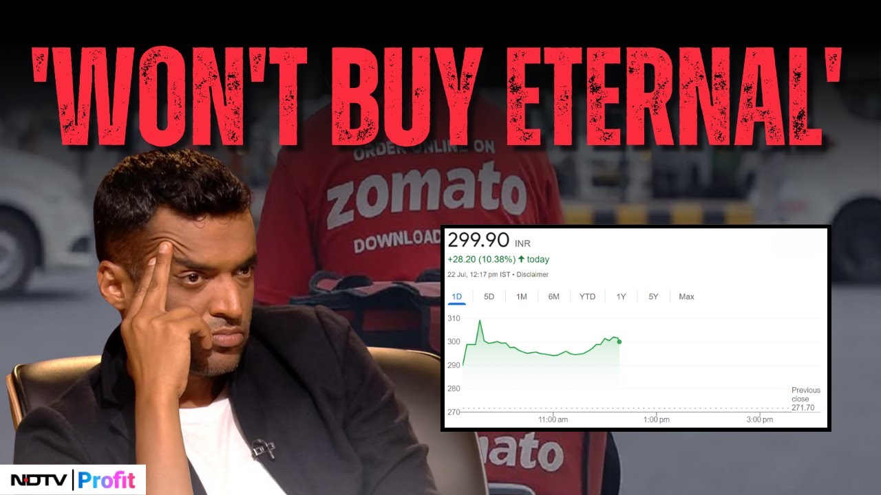 Why This Market Expert Won't Buy Zomato Stocks Despite Eternal Shares Jump