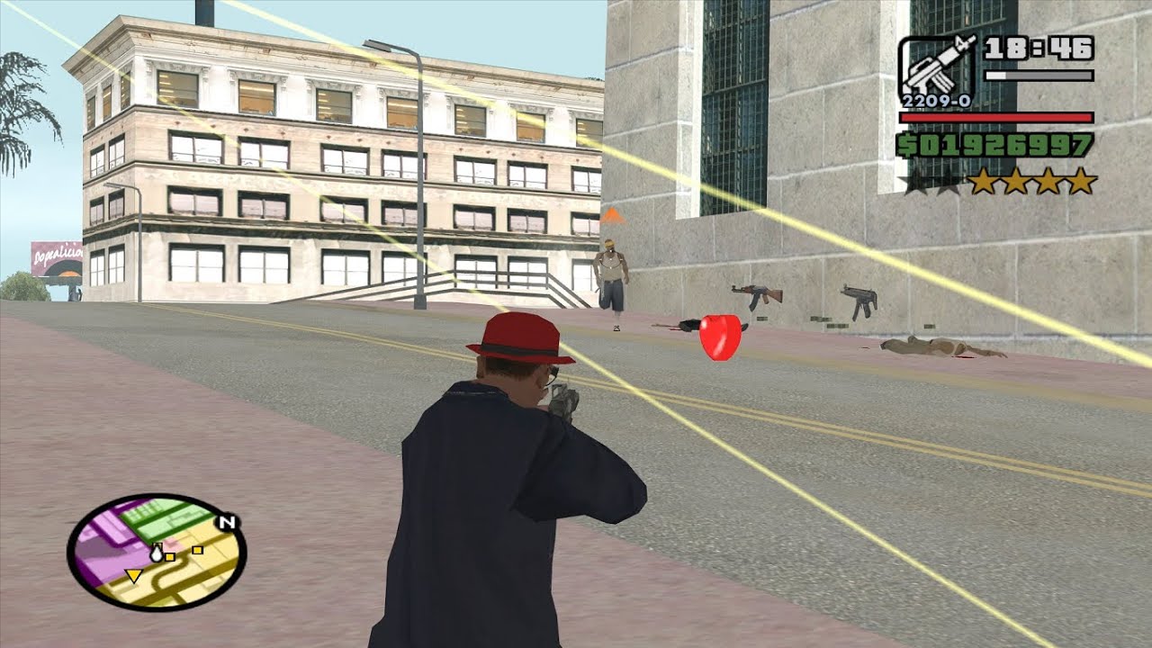 Turf Wars (Gang Wars) video #2 - Chain Game Red Derby - GTA San Andreas
