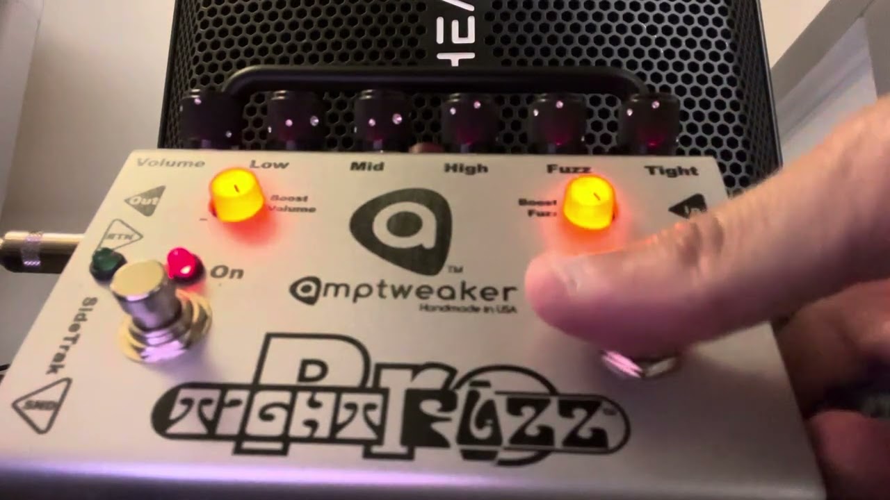 7/1/2023 Experiment Amptweaker Tight Fuzz Pro pedal (see Description)