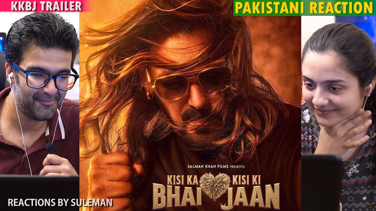 Pakistani Couple Reacts To Kisi Ka Bhai Kisi Ki Jaan Trailer | Salman Khan, Venkatesh D, Pooja Hegde