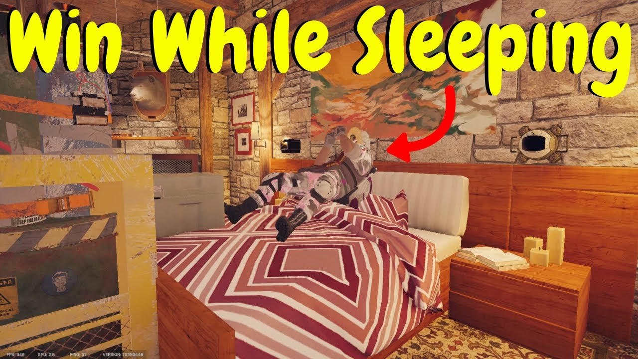 The Lazyboy Strat in Rainbow Six Siege