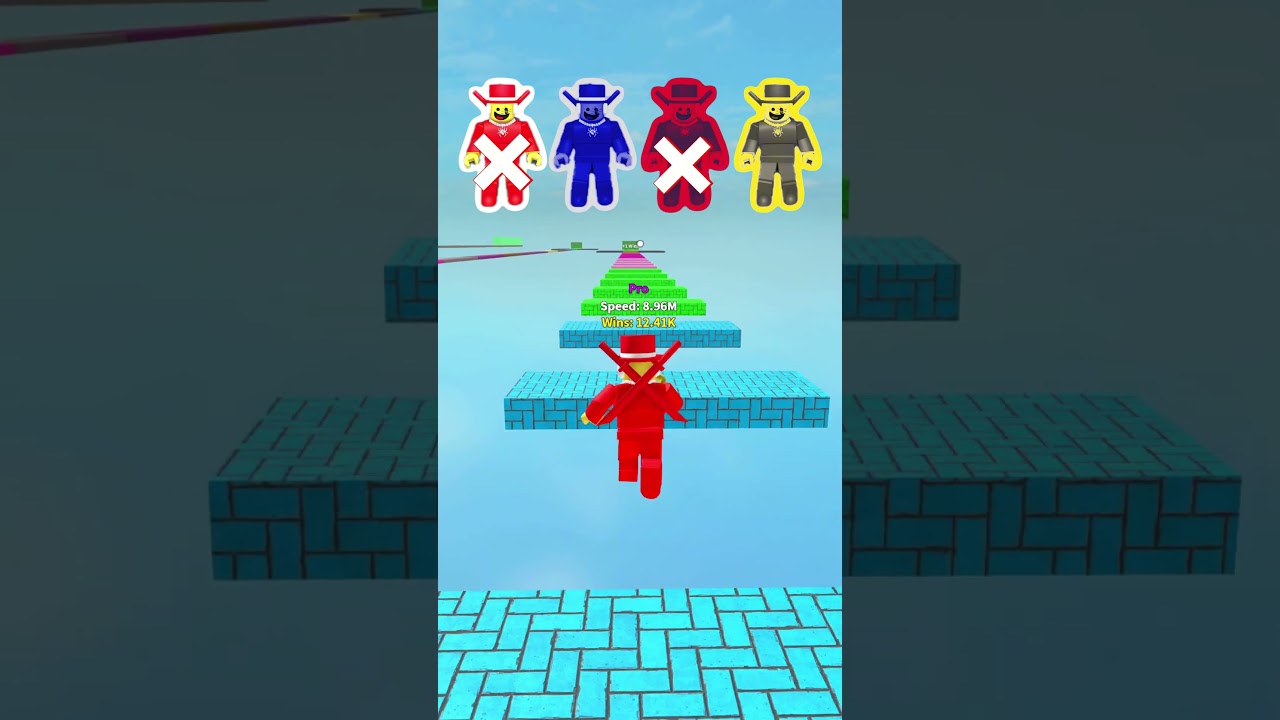 Sammy vs Speed Challenge Roblox obby 😂 #shorts #roblox