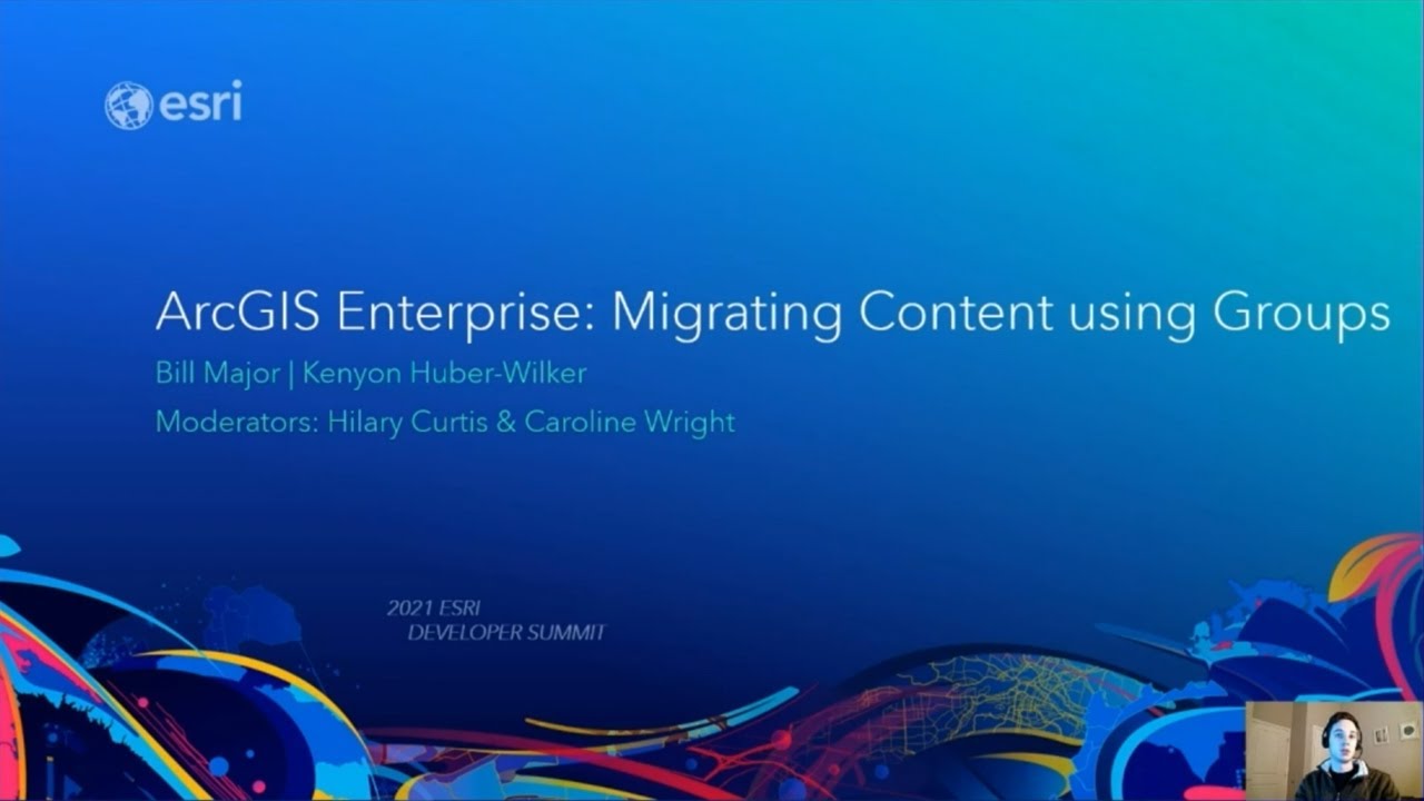 ArcGIS Enterprise: Migrating Content Using Groups