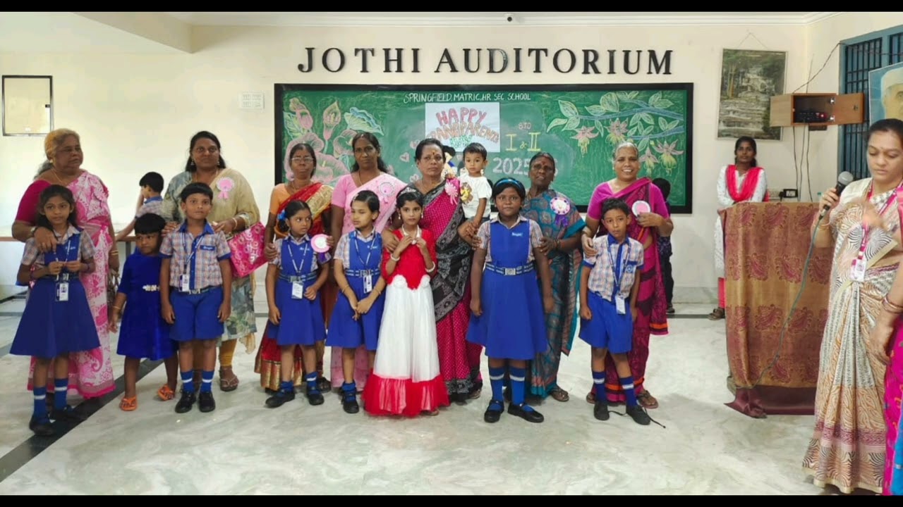 SPRINGFIELD M H S SCHOOL  - GRANDPARENT'S DAY   - 2025 - 2026