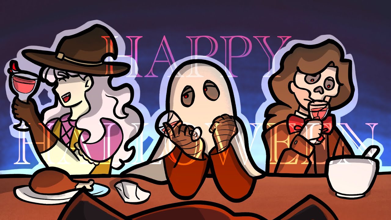 Vampires SMP Halloween AU || A Silly Little Dinner Party