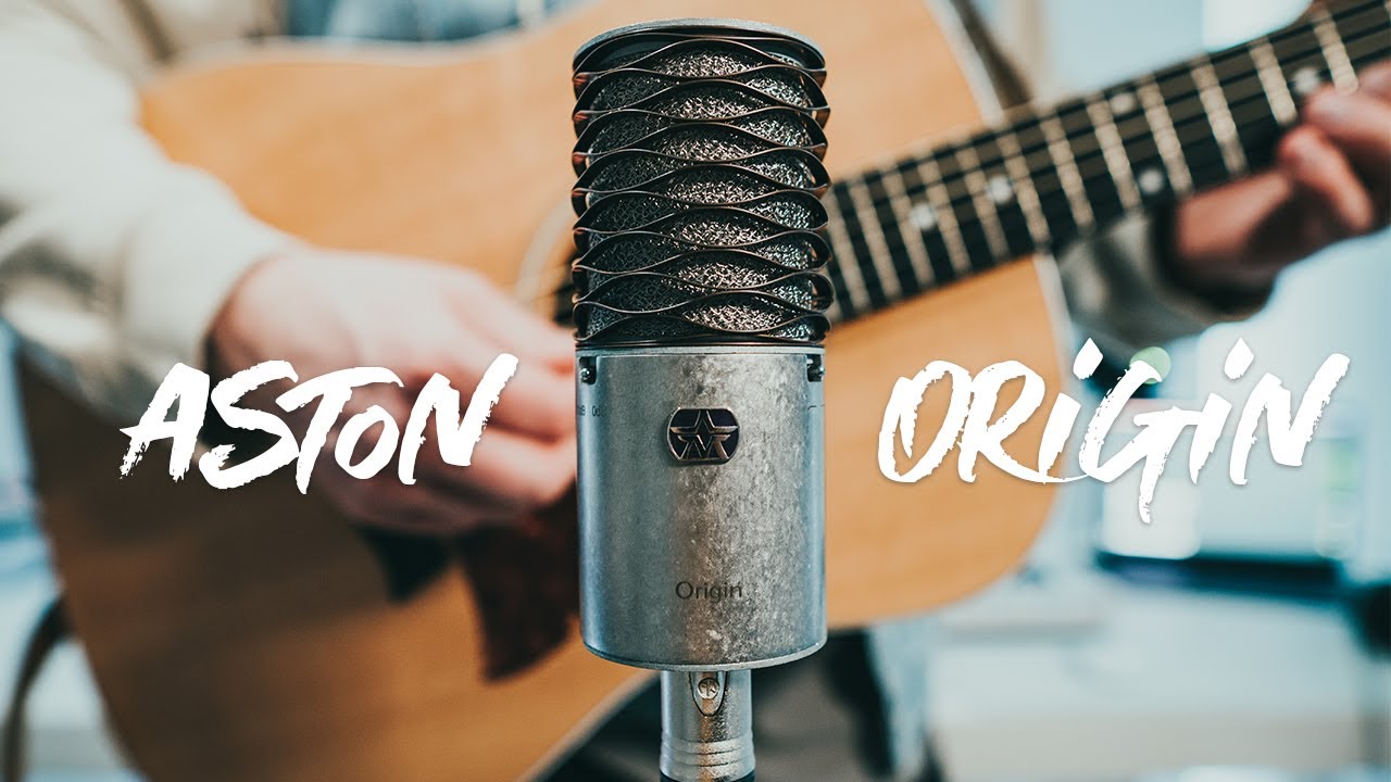 ASTON ORIGIN MIC REVIEW & TEST - RECORD FEMALE VOCALS & ACOUSTIC GUITAR - ASTON MICROPHONES ORIGIN