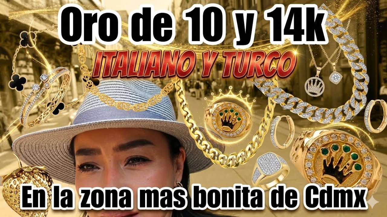 💎Oro Italiano de 10 y 14k y marcas originales ¡A PRECIO DE MAYOREO! 