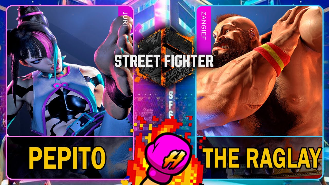 SF6 Pepito (JURI) VS The Raglay (ZANGIEF)🥊Street Fighter 6🥊スト6🥊4K 60ᶠᵖˢ